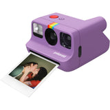 كاميرا بولارويد جو الفورية من الجيل الثاني - أصغر كاميرا جيب تناظرية في العالم مزودة بمرآة سيلفي، ومؤقت ذاتي، وتعريض مزدوج، وقابلة لإعادة الشحن عبر منفذ USB-C، ومتوافقة مع أفلام بولارويد جو - بنفسجي