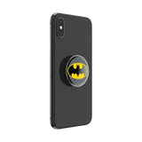PopSockets PopGrip Licensed| Gel Phone Grip & KickStand, Removable Reusable Washable, Works with Smooth Hard Plastic Case, Easy Remove Top for Wireless Charging - DC Comics Batman