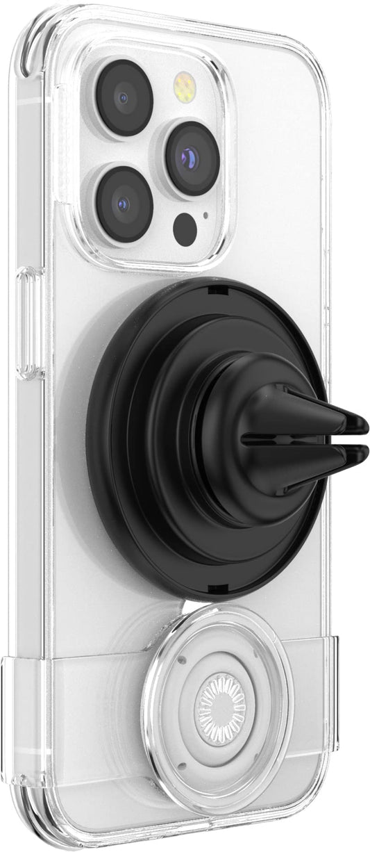 PopSockets PopMount MagSafe Car Mount - MagSafe Compatible Car Holder, Magnetic Phone Holder for Car, Easy Install and Use, Works w/ Popsocket MagSafe PopGrip – Black