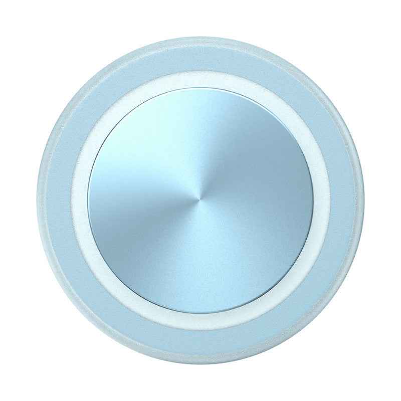 PopSockets MagSafe PopGrip Metallic| Magnetic Phone Grip & Stand, Strong Magnet, for iPhone 15/14/13/12 & MagSafe Cases, Included Adapter Ring for non-MagSafe Phones & Cases - Blue Sigh (Copy)