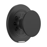 PopSockets MagSafe Kick-Out Grip & Stand| Magnetic Pop-up Phone Grip, Stable Stand, 360° Rotation, for iPhone 17/16/15/14/13/12, Included Adapter Ring for non-MagSafe Phones & Cases - Black