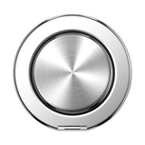 PopSockets MagSafe Kick-Out Grip & Stand| Magnetic Pop-up Phone Grip, Stable Stand, 360° Rotation, for iPhone 17/16/15/14/13/12, Included Adapter Ring for non-MagSafe Phones & Cases - Silver