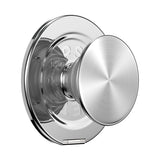 PopSockets MagSafe Kick-Out Grip & Stand| Magnetic Pop-up Phone Grip, Stable Stand, 360° Rotation, for iPhone 17/16/15/14/13/12, Included Adapter Ring for non-MagSafe Phones & Cases - Silver