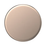 PopSockets PopGrip Premium | حامل هاتف جل مع مسند، قابل للإزالة وإعادة الاستخدام والغسل، متوافق مع أغطية بلاستيكية صلبة ناعمة، غطاء علوي سهل الإزالة للشحن اللاسلكي - لاتيه