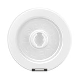 PopSockets MagSafe Luxe Kick-Out Grip & Stand| Magnetic Pop-up Phone Grip, Stable Stand, 360° Rotation, for iPhone 17/16/15/14/13/12, Included Adapter Ring for non-MagSafe Phones & Cases - White