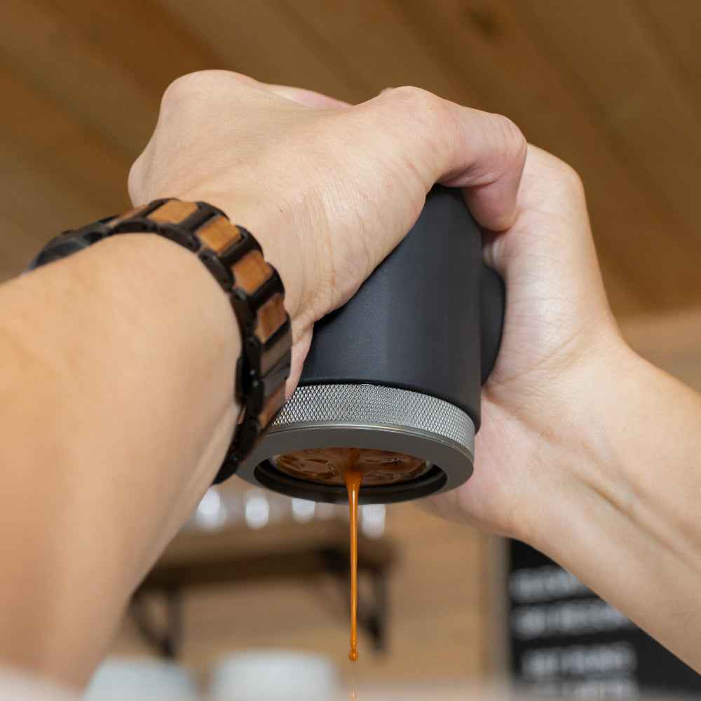 PicoPresso World's Most Compact Double Espresso Coffee Machine