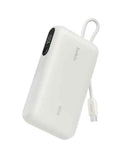 Belkin UltraCharge Power Bank 10K | 45W Fast Charging, 20cm Integrated USB-C Cable, Digital Display, for iOS, Android SmartPhones, Tablets, EarBuds, Sand