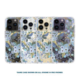 RIFLE PAPER CO. iPhone 14 Pro - Garden Party Blue with Magsafe - Clear