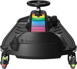 Razor Crazy Cart Shift Lightshow, 3-Wheeler Go Kart, Powerful Hub Motor, LightWeight High-impact w/ Multi-color LED light bars, Strong & Sturdy, Rechargeable, Battery Operated, For 6+ Age - Black