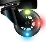 Razor Crazy Cart Shift Lightshow, 3-Wheeler Go Kart, Powerful Hub Motor, LightWeight High-impact w/ Multi-color LED light bars, Strong & Sturdy, Rechargeable, Battery Operated, For 6+ Age - Black