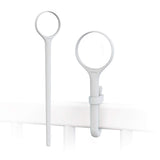 جهاز مراقبة الأطفال بالفيديو عالي الدقة بتقنية الواي فاي من لوليبوب - مجموعة ملحقات خارجية قابلة للتبديل 30 سم - رمادي