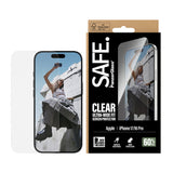 PANZERGLASS Safe iPhone 17/16 Pro Screen Protectors Ultra Wide Fit Clear