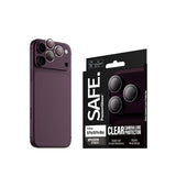 SAFE by PanzerGlass iPhone 18 Pro / Pro Max HOOPS Camera Lens Protectors | Individual Tempered Glass Rings, Scratch & Shock Protection, Aluminum Frames, Integrated Applicator, Easy Install - Clear