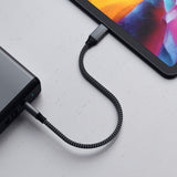 SATECHI USB-C to USB-C Short Cable 25cm - Gray