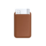 SATECHI Magnetic Magsafe Wallet Stand - Brown