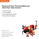 StoryPhones StoryShield Disney Magical Tales | Pixar Incredibles Audio Story Disc, Screen-Free Kids Audio, Ages 3+