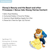 StoryPhones StoryShield Disney Magical Tales | Walt Disney Beauty and the Beast, Audio Story Disc, Screen-Free Kids Audio, Ages 3+