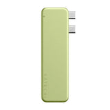 Satechi USB-C Snap Hub, 6-in-1 USB-C Hub for MacBook Neo, MacBook Air & Pro, 4K HDMI, 45W PD Charging, USB-A & USB-C 5Gbps, SD & MicroSD Card Readers, Aluminum, Compact Design, Citrus