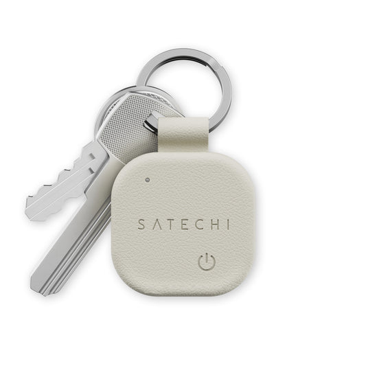 SATECHI Vegan Leather FindAll Keychain Sand