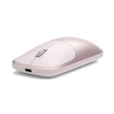 Satechi Slim EX Wireless Mouse, Bluetooth 5.3 & 2.4GHz USB-C Wireless Mouse, Quiet Clicks, Precision Scroll Wheel, USB-C Rechargeable, Aluminum, Compatible with Mac, Windows, iPad & iPhone, Blush