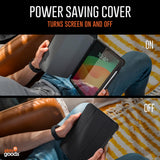 STM Dux Ultra Rugged Case for iPad A16 (2025)/10th Gen| Drop/Scratch Protection Folio, Transparent Back, Water-Resistant, Auto Sleep/Wake, Apple Pencil Storage, for Students & Professionals – Black