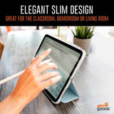 STM Studio Max Case for iPad A16 (2025) / 10th Gen| Drop/Scratch Protection Folio, Slim Design, Water-Resistant, Auto Sleep/Wake, Apple Pencil Storage, for Students & Professionals – Black