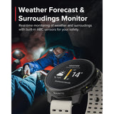 Suunto Vertical Solar GPS Adventure Watch| 49mm Size Matrix Display, Solar Charging, Offline Maps, Dual-Band GPS, 115+ Sport Modes, 100m Water Resistant, Stainless Steel, Sand