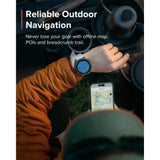 Suunto Vertical Solar GPS Adventure Watch| 49mm Size Matrix Display, Solar Charging, Offline Maps, Dual-Band GPS, 115+ Sport Modes, 100m Water Resistant, Stainless Steel, Canyon