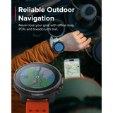 Suunto Vertical Solar GPS Adventure Watch| 49mm Size Matrix Display, Solar Charging, Offline Maps, Dual-Band GPS, 115+ Sport Modes, 100m Water Resistant, Stainless Steel, Canyon