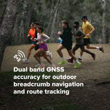 Suunto RUN Stainless Steel Watch| Lightweight 46mm HD AMOLED Screen, Digital Crown, 12 Days Battery Life, 4GB Offline Music & Control, Heart Rate, Steps/Sleep Tracking, GPS, 34 Sports Mode - Gray