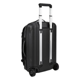 Thule Chasm Carry-On Wheeled Duffel Bag Suitcase 40L| Weather-Resistant Rolling Duffel with Recycled Fabric, Great for Travels & Weekends, Black
