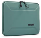 Thule Gauntlet Laptop Sleeve for MacBook 14"/Air 13"| Protective Laptop Sleeve for 14/13-inch MacBook and Compatible Laptops, Rigid Protection, Clamshell Design, Hazy Green