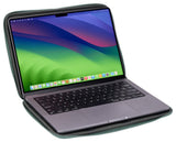 Thule Gauntlet Laptop Sleeve for MacBook 14"/Air 13"| Protective Laptop Sleeve for 14/13-inch MacBook and Compatible Laptops, Rigid Protection, Clamshell Design, Hazy Green