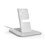 TWELVE SOUTH HiRise Charging Stand for Apple Watch Silver