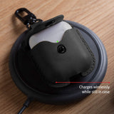 TWELVE SOUTH AirSnap Leather Protective Case for AirPods - Black