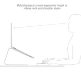 TWELVE SOUTH Curve Desktop Stand for MacBook White