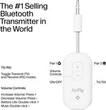 جهاز إرسال واستقبال بلوتوث AirFly Pro2 من TWELVE SOUTH، لون أبيض