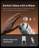 XGIMI Magnetic Creative Filters| For Ambient & Immersive Experience w/ Quick Snap-On Assembly, With Built-in Ambient Music, Wave Gesture Control, for XGIMI Mogo 4 Series - 3pk