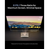 XGIMI MIRA Pro — 4K Short Throw Projector | Triple Laser | Google TV | Dolby Vision | Harman Kardon Sound