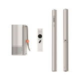 جهاز عرض محمول XGIMI MoGo 3 Pro، بقوة 450 لومن ISO ودقة 1080P Full HD، مع قاعدة PowerBase - بيج