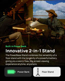 XGIMI PowerBase Stand for MoGo 4 Series| Innovative 2-in-1 Tripod Stand w/ Built-in PowerBank 20K mAh, Foldable, Lightweight & Portable, Rechargeable w/ USB-C Port, for Mogo 4 Projectors