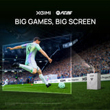 Xgimi MoGo 4 EA Sports Bundle | MoGo 4 LED Portable Projector + 70" Foldable Screen + Power Stand + 4x Filters + FC26 Game Code, 660 ANSI Lumens, Up to 5Hrs Battery Life