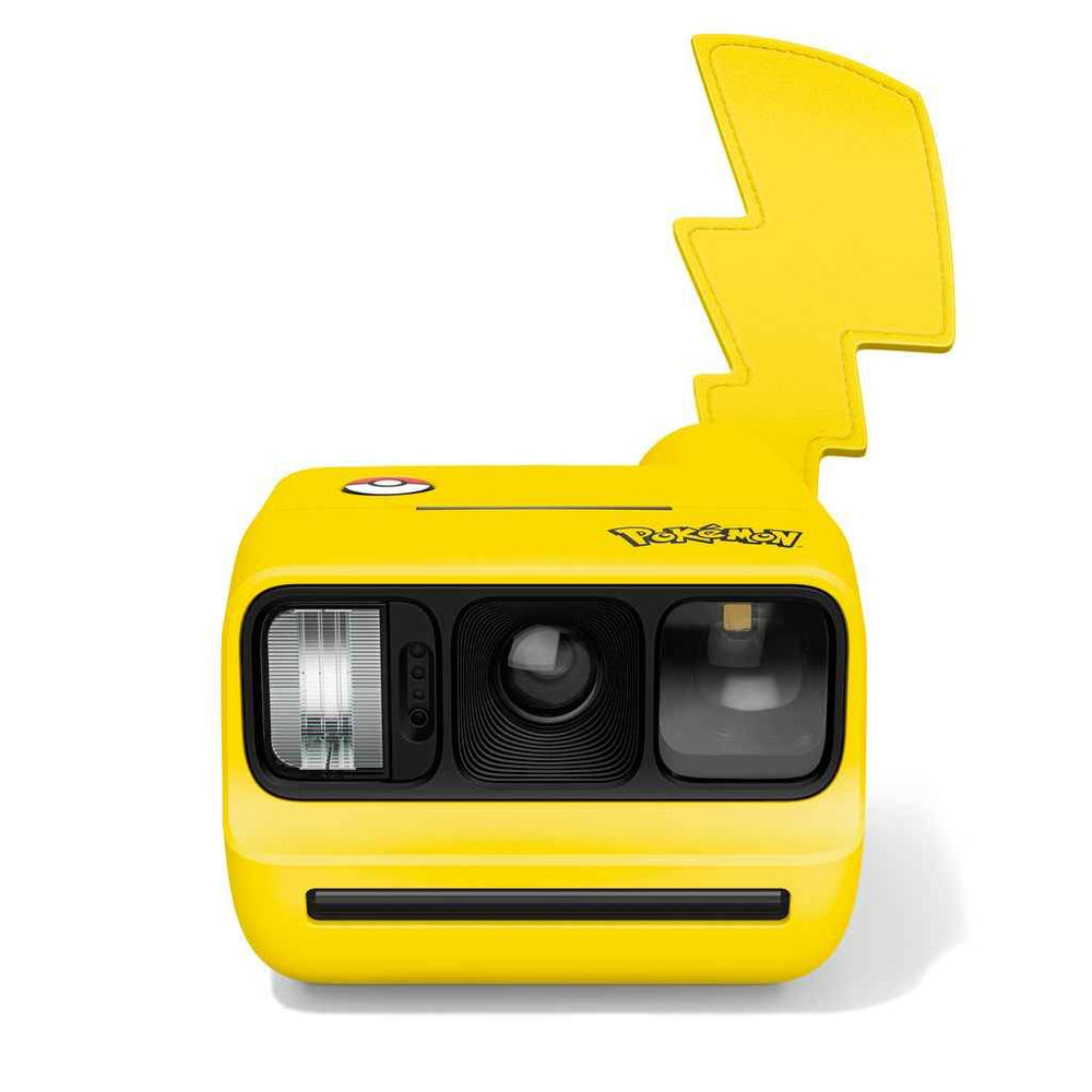 Polaroid Go Gen 3 Pokémon Edition Instant Camera | Pocket Analog Camera, Selfie Mirror, Self-Timer, Double Exposure, Strong Flash, 63.75mm Lens, USB-C, Custom Lanyard - Pikachu