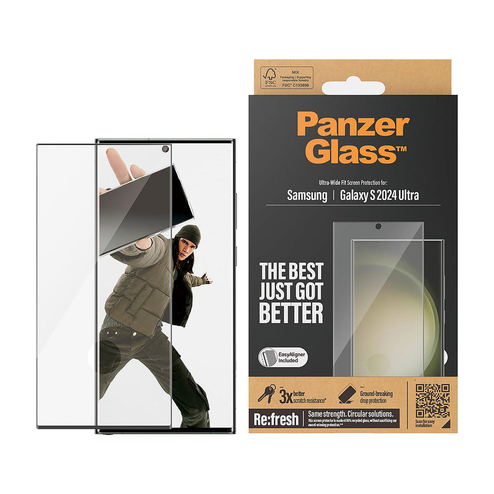PanzerGlass Ultra-Wide Fit Galaxy S24 Ultra