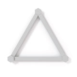 مجموعة توسيع خطوط NANOLEAF - نظام لوحة LED ذكي يعمل بتقنية WiFi مع مُحلل موسيقي مرئي - عبوة من 3 قطع - أبيض