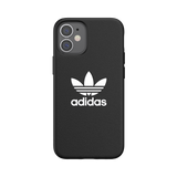 ADIDAS iPhone 12 Mini - Moulded Basic Case - Black/White