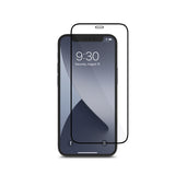 MOSHI iPhone 12 Mini - Airfoil Pro Anti-Shatter Screen Protector - Clear with Black Frame