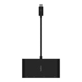 Open Box Belkin USB-C 10cm Cable to HDMI, Vga, Dvi