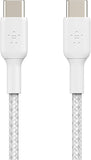 Belkin - Boost Charge Usb-C To Usb-C Braided Cable 2Meter - White