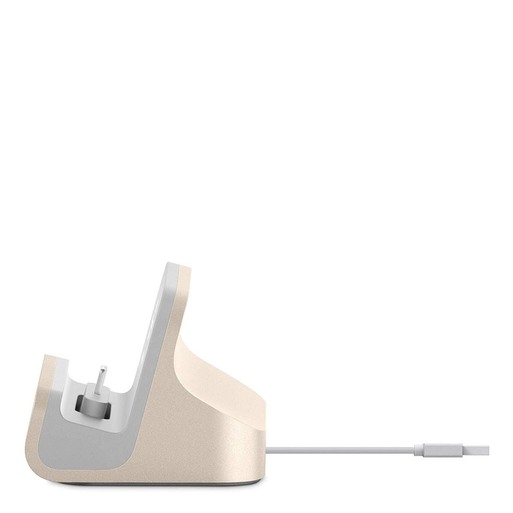 [OPEN BOX] BELKIN iPhone 8/6S/6/5 Plus Charge  and  Sync Desktop Dock - Gold